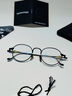 克羅心（chrome heart）眼鏡框黑金男女圓形925銀近視眼鏡架可配鏡片VAGIDICTORIAN III VAGIDICTORIAN III 曬單實(shí)拍圖