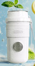 膳魔師（THERMOS）德國榨汁杯榨汁機小型便攜制冷水杯果汁機家用果蔬可充電多功能果汁杯迷你可碎冰打汁隨行杯炸機汁 【長效制冷】冬雪白 曬單實拍圖
