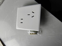 德力西（DELIXI）開關(guān)插座面板86型家用暗裝墻壁電源 CD815官方白色全屋套餐奶油風(fēng) 斜錯(cuò)位五孔（大間距5孔電源） 官網(wǎng)家和系列經(jīng)典裝飾裝修大面板 曬單實(shí)拍圖