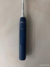 飛利浦（PHILIPS）電動(dòng)牙刷鉆石3系 亮白&潔凈刷頭HX5181/02藍(lán)+HX9023刷頭3支裝 生日禮物 曬單實(shí)拍圖