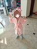 G.DUCKKIDS兒童浴袍女童睡衣法蘭絨秋冬中大童珊瑚絨睡袍親子母女家居服 小仙女 XL 曬單實拍圖
