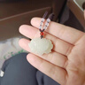 歲陽(yáng)珠寶玉石吊墜蓮花吊墜女款本命年玉佩掛件項鏈玉器玉墜本命年節日禮物 蓮花吊墜 曬單實(shí)拍圖