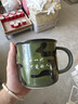 八一建軍節(jié)紀念品陶瓷懷舊水杯定制退役軍人退伍老兵送戰(zhàn)友禮物 軍綠迷彩（退役不褪色）禮盒款 曬單實拍圖