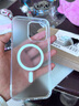 權(quán)速磨砂親膚感磁吸無線充電適用蘋果手機(jī)iPhone15新款手機(jī)殼超薄透明簡約iPhone14高級感全包防摔保護(hù) 透白【親膚磨砂/強(qiáng)磁吸+鏡頭膜】 iPhone15Promax 曬單實拍圖