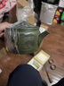 宜興紫砂壺全純手工正宗綠泥大容量刻繪漢瓦壺家用泡茶壺套裝單壺 墨綠泥 曬單實拍圖