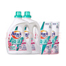 潔霸（ATTACK）瞬清無(wú)磷洗衣液 玫瑰花香 14斤JOY特供裝 2kg*2+1.5kg*2 家庭裝 曬單實(shí)拍圖
