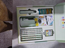 晨光（M&G）文具學(xué)生電動(dòng)文具套裝高端禮盒全自動(dòng)削筆器男孩女孩生日一年級(jí)入學(xué)開學(xué)大禮包青草綠HAPS2601 曬單實(shí)拍圖