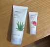 菲詩小鋪  THEFACESHOP每日草本泡沫洗面奶水潤清潔潔面膏170g 蘆薈 曬單實(shí)拍圖