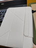 zoyu適用于iPad mini7/6可拆分保護套 Y折雙面磁吸旋轉防彎硬殼 蘋(píng)果mini平板電腦保護套奶油白 曬單實(shí)拍圖
