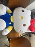 迪士尼（DISNEY）hellokitty巨型玩偶超大毛絨公仔可愛娃娃創(chuàng)意情人節(jié)禮物送女朋友 坐款kt貓藍色【升級款PP棉】 80cm 曬單實拍圖