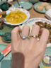 TFY一克拉莫桑鉆戒純銀求婚表白鉆石戒指送女友老婆生日情人節(jié)禮物 莫桑鉆鉆戒【1克拉】 曬單實拍圖