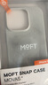 MOFT 適用蘋果iPhone16 Pro全包新款手機(jī)殼皮質(zhì)強(qiáng)磁吸防摔全包magsafe保護(hù)套簡(jiǎn)約 迷霧灰 曬單實(shí)拍圖