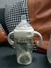 貝樂(lè)嘉（Beleca）寶寶鴨嘴杯嬰兒杯6個(gè)月以上PPSU學(xué)飲杯喝水喝水重力球吸管奶瓶 【鴨嘴杯】米色 260ml 曬單實(shí)拍圖