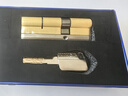 THOMEI防盜門(mén)鎖芯超C級(jí)鎖心家用通用型入戶大鐵門(mén)換鎖心全純銅葉片B鎖芯 32.5+57.5=90八個(gè)主鑰匙 曬單實(shí)拍圖