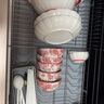 佩爾森碗碟套裝家用釉下彩陶瓷碗盤餐具整套紅色碗筷結(jié)婚新婚禮物餐具套 4人食玫瑰皇后29件套-禮盒裝 曬單實拍圖