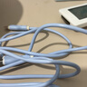 艾昊者適用蘋果數(shù)據(jù)線iPhone14/13/12/11promax/6s/7/8plus液態(tài)軟膠充電線帶燈手機(jī)通用快充 自帶柔和燈【藍(lán)色】液態(tài)防斷耐用線材 1.5米 曬單實(shí)拍圖