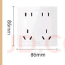 公牛（BULL）開(kāi)關(guān)插座十孔86型墻壁面板電源多孔插座家用二三插板雙五孔10孔 十孔插座 插座 【經(jīng)典白】G07 曬單實(shí)拍圖