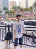 增致牛仔（ZENGZHI）【冰絲薄款】五分男士牛仔褲男夏季2025直筒彈力舒適男士中褲子男 曬單實拍圖