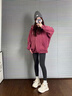 ZUOSAISI品牌小白鞋女真皮厚底休閑鞋女2025秋季新品女鞋時尚百搭阿甘鞋女 金色 34 曬單實拍圖