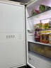 美的（Midea）首創(chuàng)45cm超薄嵌入餐邊柜家用客廳冰箱左餐右廚大容量底部散熱十字四開門國家補(bǔ)貼BCD-427WUSGPZM 曬單實(shí)拍圖