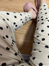 安之伴【巨好睡】睡衣女夏季涼感彈彈棉少女感荷葉飛袖長褲女士家居服 曬單實拍圖
