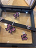 SU WORKS電玩甜酷像素皮革項(xiàng)鏈蝴蝶結(jié)choker鎖骨鏈 皮革鎖骨鏈 曬單實(shí)拍圖