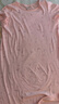 三槍【100%水柔棉】純棉印花甜美睡裙女圓領(lǐng)寬松遮肉吸汗透氣女家居裙 曬單實(shí)拍圖