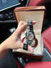 梭倫（SOLLEN）十大名表手表男士全自動機械表防水夜光學生軍表送男友情人節(jié)禮物 【加強升級版】黑面藍釘608 曬單實拍圖