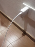 華為（HUAWEI）6A數(shù)據(jù)線充電線 USBType-C轉(zhuǎn)USBType-C/線長(zhǎng)1.8m/高品質(zhì)線芯原裝 白色CC800 曬單實(shí)拍圖