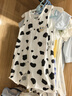 巴尼牛嬰兒無袖連體衣夏季薄款純棉背心哈衣寶寶外出服新生兒衣服透氣 白色 80cm 曬單實拍圖