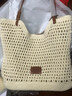 南風(fēng)Chio2nd原創(chuàng  )沙灘假日編織托特包包女款2026新款草編包 鵝黃色【送小馬掛件】 曬單實(shí)拍圖