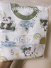 威爾貝魯（WELLBER）睡袋嬰兒保暖寶寶防踢被子春秋兒童連體睡衣 水塘熊貓110cm 曬單實(shí)拍圖