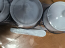 友來福陶瓷調(diào)味罐調(diào)料盒辣椒罐家用廚房鹽罐調(diào)料罐調(diào)味盒調(diào)料盒組合裝 三個裝（配勺配收納架） 240ml 曬單實拍圖