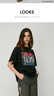 moussy【新復(fù)古回潮】 美式復(fù)古經(jīng)典街頭印花短袖T恤010ISQ90-8791 020黑色 均碼 曬單實(shí)拍圖