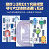 各種各樣的交通工具立體書兒童3d立體書男孩汽車書籍大全3-6歲幼兒寶寶工程車認(rèn)車翻翻繪本飛機(jī)宇宙城市百科全書玩具生日節(jié)日禮物男女孩 曬單實(shí)拍圖