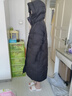 鴨鴨（YAYA）奢金羽絨服男女同款冬季極寒長(zhǎng)款情侶款過(guò)膝加厚保暖外套 曬單實(shí)拍圖
