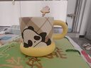 COSTA陶瓷馬克杯男女士辦公水杯咖啡杯子牛奶帶勺 【胖噠幼聯(lián)名380ml】 曬單實(shí)拍圖