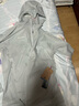 猛犸象（MAMMUT）【小冰象】Glider Light 男女戶外輕薄舒適休閑皮膚衣防曬衣 鉑金灰色 L 曬單實拍圖