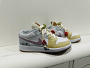 Jordan女子休閑鞋喬丹AJ1蘑菇 JORDAN 1運動鞋IB8861-151彩色37.5 曬單實拍圖