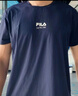 斐樂(lè ) 斐樂(lè )官方男裝短袖T恤衫夏季抗紫外線(xiàn)健身運動(dòng)干爽T恤男 RD寶藍-NV XL (180) 100A 曬單實(shí)拍圖