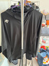 迪桑特 RUNNING 男士  UPF100防曬涼感透氣 梭織上衣外套夾克 BK-BLACK XL (180/100A) 曬單實(shí)拍圖