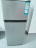 海爾（Haier）冰箱小型二門辦公室迷你小冰箱節(jié)能直冷家用租房家電冷藏冷凍超薄雙開門省電小型冰箱 118升、360°立體制冷、低溫補(bǔ)償 曬單實(shí)拍圖