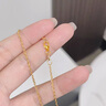 Lnieer925銀項(xiàng)鏈扣子接頭龍蝦扣手鏈扣連接彈簧扣頭18K金卡扣DIY配件品 925銀龍蝦扣【圓形-銀色】 曬單實(shí)拍圖