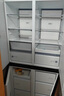 美的（Midea）首創(chuàng)45cm超薄嵌入餐邊柜家用客廳冰箱左餐右廚大容量底部散熱十字四開門國家補(bǔ)貼BCD-427WUSGPZM 曬單實拍圖