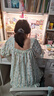 俞兆林云朵棉睡衣女夏季帶胸墊短袖短褲韓版甜美公主風家居服套裝可外穿 曬單實拍圖