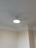 TCL全光譜護眼風(fēng)扇燈客廳吊扇燈餐廳燈風(fēng)扇一體電風(fēng)扇吊燈 吸頂白色-42寸三葉-變頻-遙控 曬單實拍圖