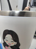 Daisy Leaf 304不銹鋼漱口杯一家三口四口刷牙杯親子牙刷杯兒童洗漱杯牙缸杯 曬單實拍圖
