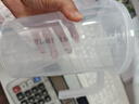 海斯迪克 HKCL-530 帶蓋塑料量杯 帶把手pp刻度燒杯 透明測量計量杯 1000ml加蓋  曬單實拍圖