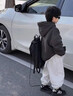 班尼路童裝兒童褲子男童衛(wèi)褲春秋2025新款青少年百搭長(zhǎng)褲男孩時(shí)尚耐磨褲 灰 BNL想要足球X 120 cm 【推薦體重44-56斤】 曬單實(shí)拍圖