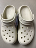 卡駱馳（crocs）經(jīng)典泡芙Clog男女一腳蹬懶人沙灘鞋 CR207521-2Y2 36 曬單實(shí)拍圖